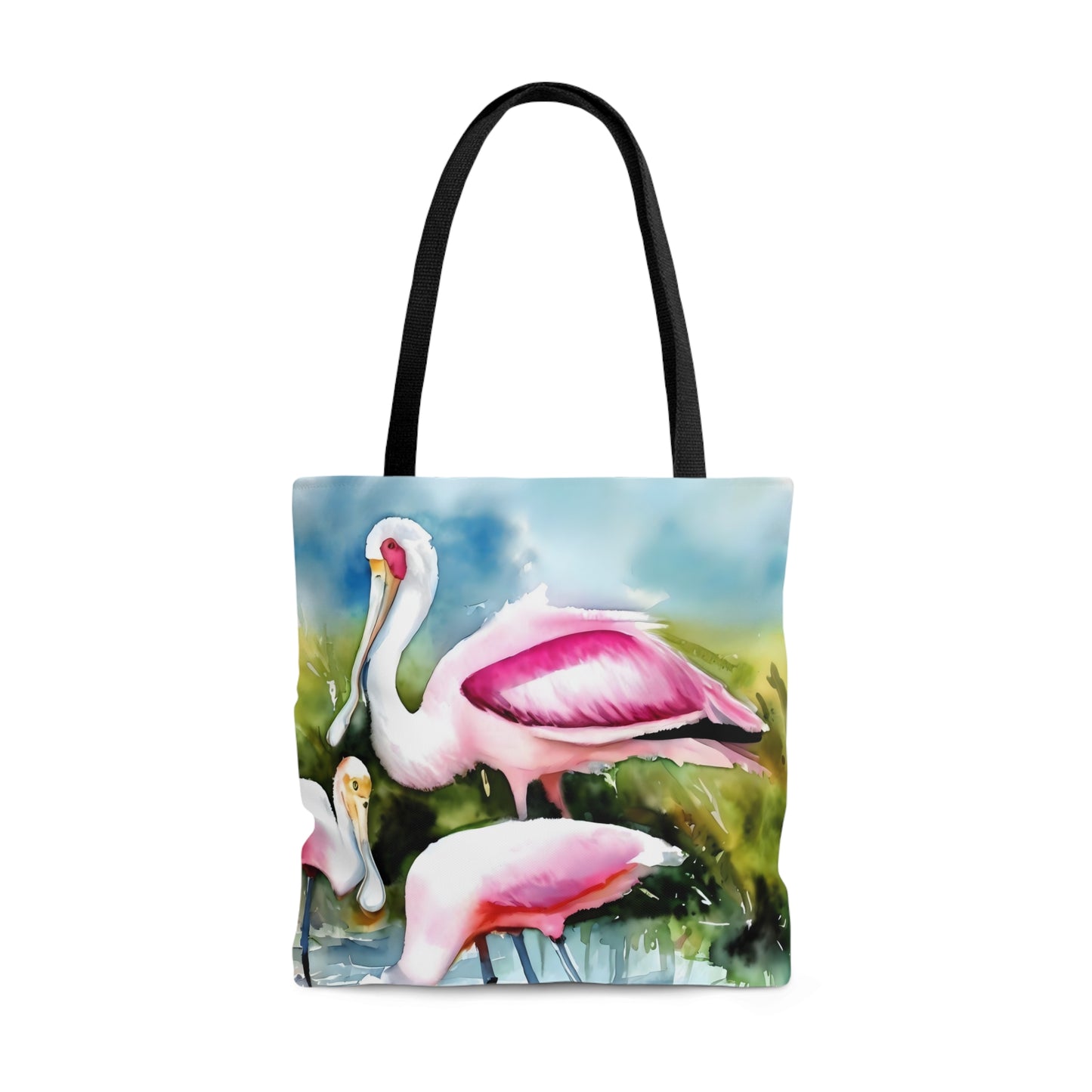 Roseate Spoonbill Tote Bag (AOP)