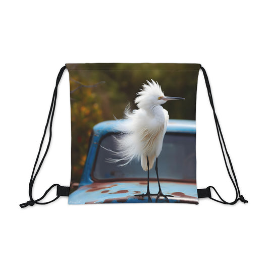 The Hitchhiker - Outdoor Drawstring Bag