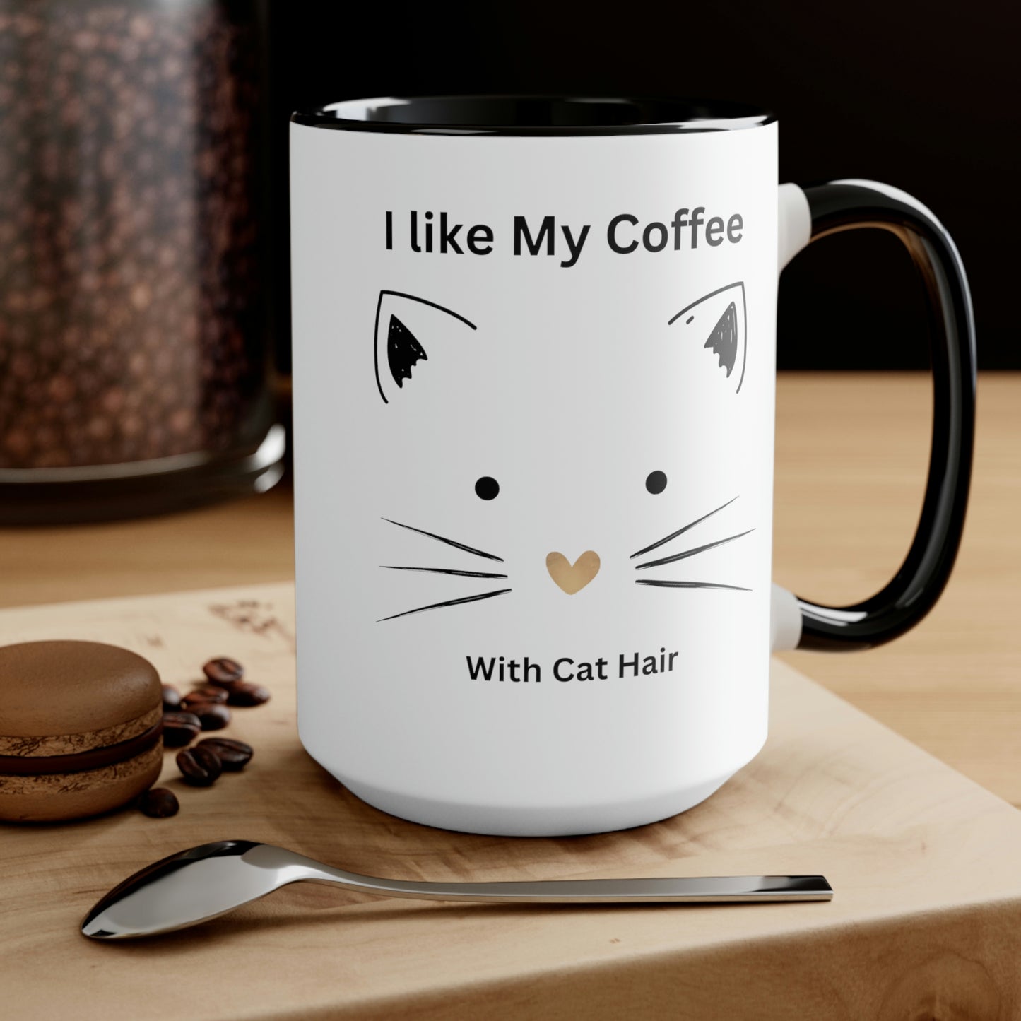 MarshLife by Shani Accent Mug - Cat Hair