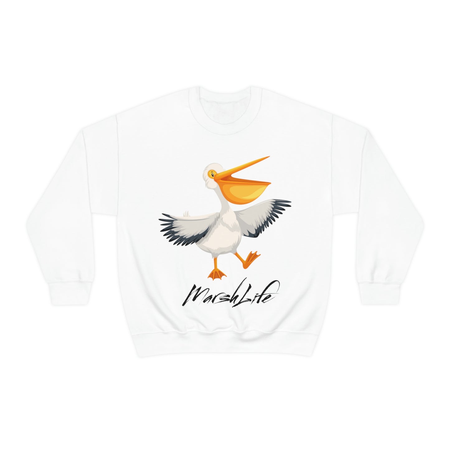 Unisex Heavy Blend™ Crewneck Sweatshirt - MarshLife Pelican