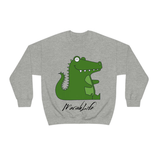 Copy of Unisex Heavy Blend™ Crewneck Sweatshirt - MarshLife Alligator